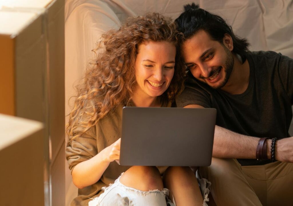 Couple Taking a Class Together