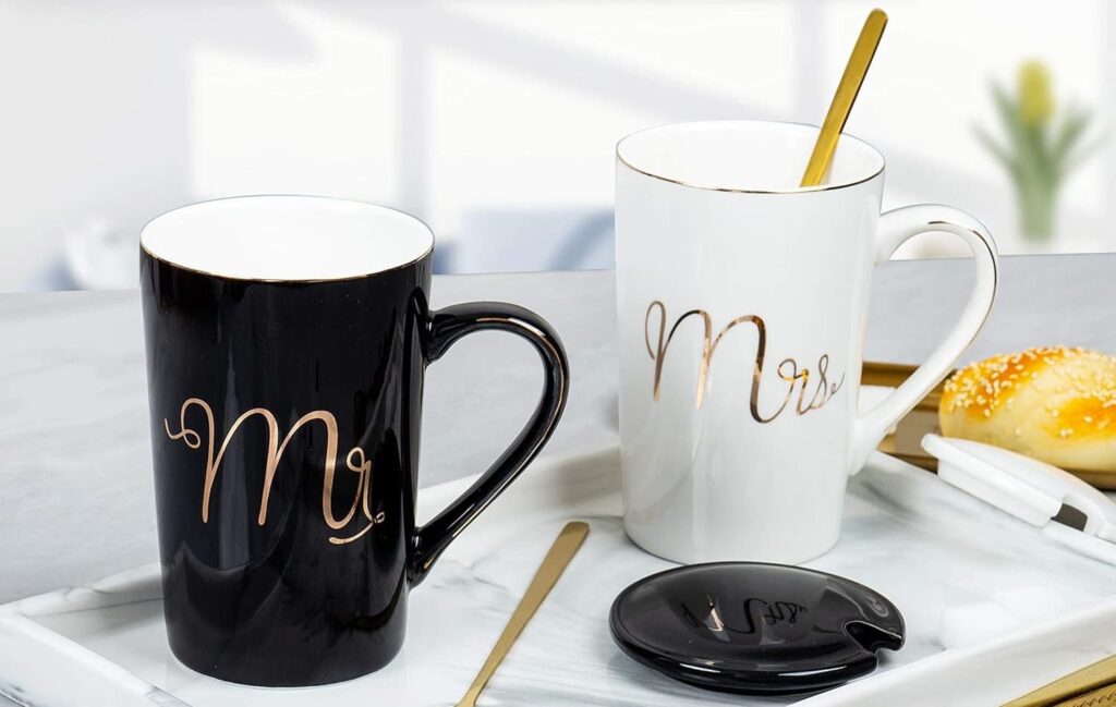 Mr and Mrs Coffee Mugs