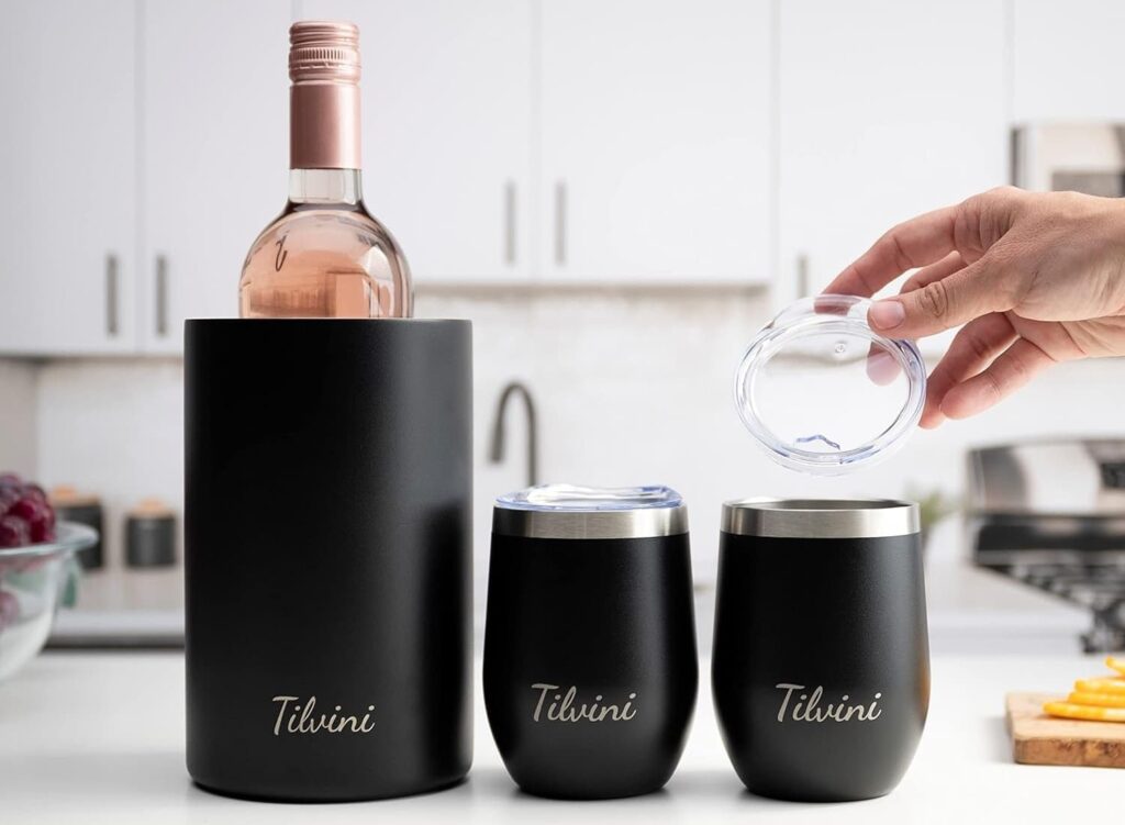 Wine Bottle Chiller Set